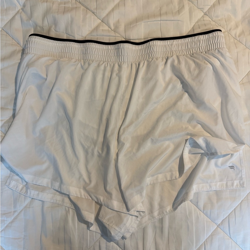 White Athletic Shorts